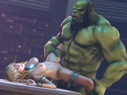 3D成人動漫 人與獸做愛